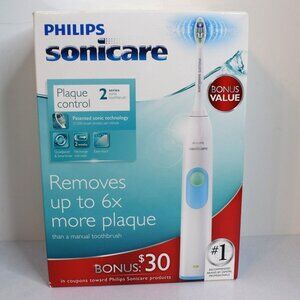 Philips Sonicare 2 Series Plaque Control Toothbrush Brand New-Open Box!